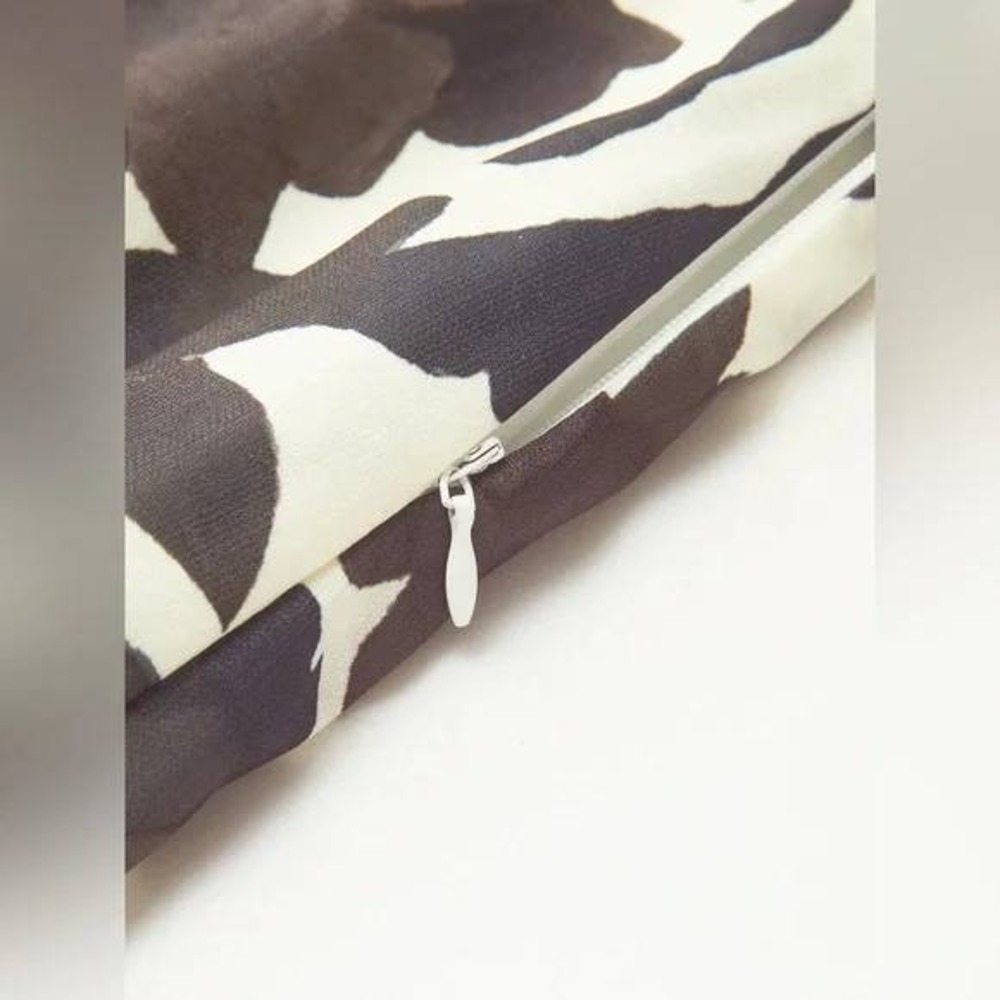 Commense Cream Maxi Dress with Brown & Black Floral Print - Picture 5 of 6